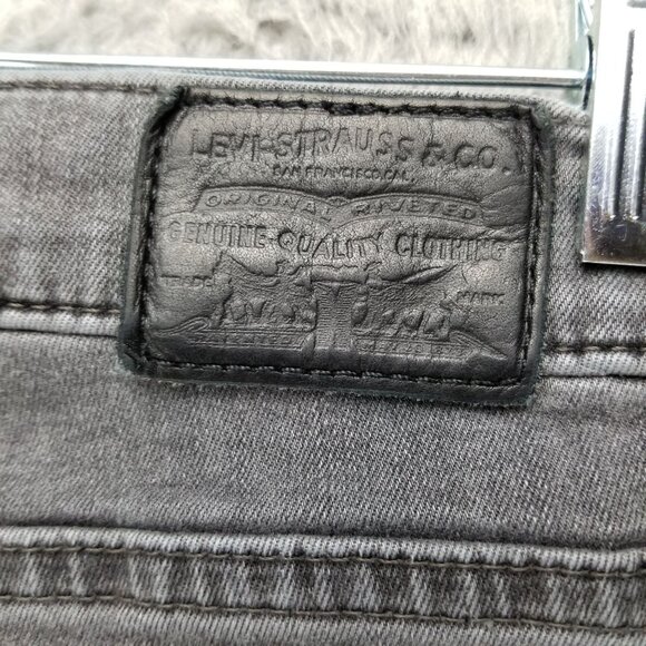 Levis Jeans Womens 27 Gray 720 Super Skinny Premium Stretch Denim *Read* - Picture 11 of 16